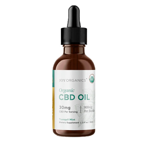 Bottle of Joy Organics Broad Spectrum CBD Tincture