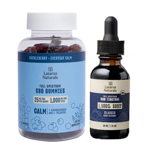 Lazarus Naturales Gummies and Oil