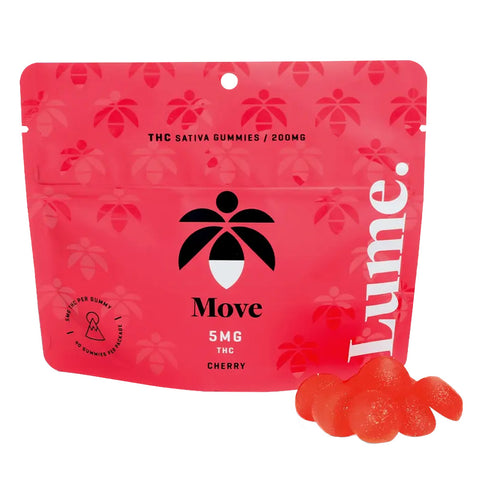 Bag of Lume “Move” THC Gummies