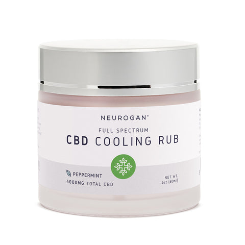 A Jar of Neurogan's CBD Cooling Run 4000MG