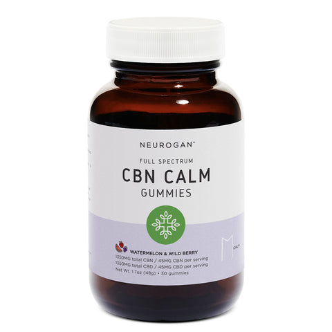 Bottle of Neurogan CBN Calm Gummies