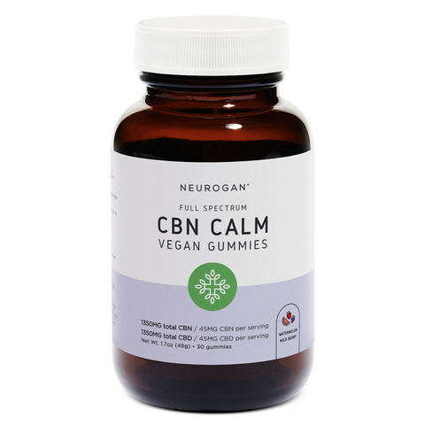 Bottle of Neurogan CBN Gummies for Sleep with CBD