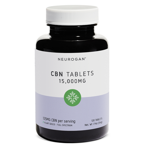 Bottle of Neurogan CBN Tablets