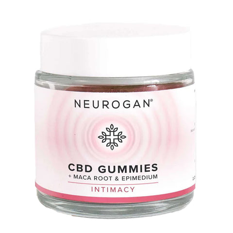 A bottle of Neurogan CBD Gummies for Sex