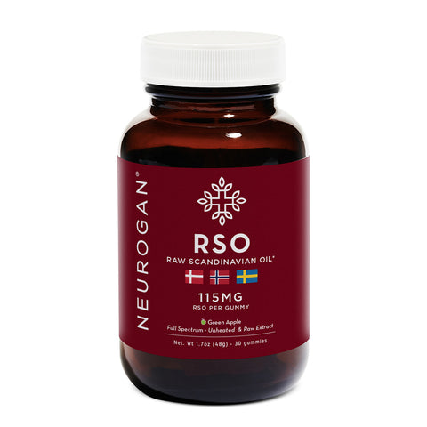 Bottle of Neurogan RSO Gummies