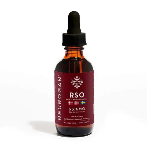 Bottle of Neurogan Raw Scandinavian Oil (4000 MG)