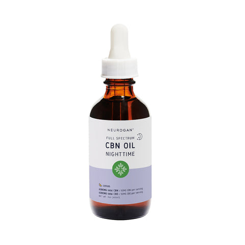 Bottle of Neurogans CBN Oil Nighttime 12000mg