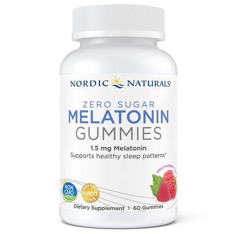 Bottle of Nordic Naturals Melatonin Gummies