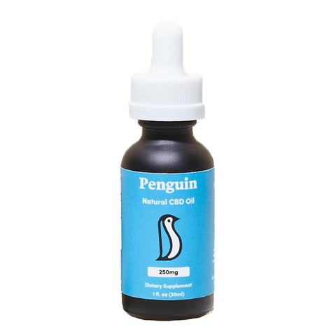 Bottle of Penguin Full Spectrum CBD Oil (2500 MG)