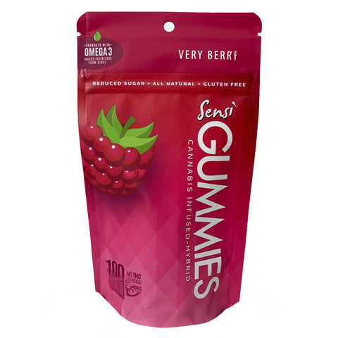 Bag of Sensi Gummies Vegan-Friendly THC Edibles