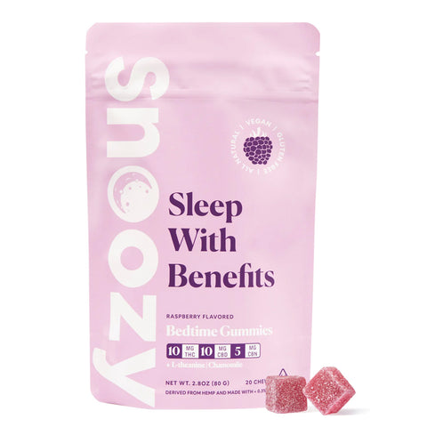 Bag of Snoozy Delta-9 THC Gummies