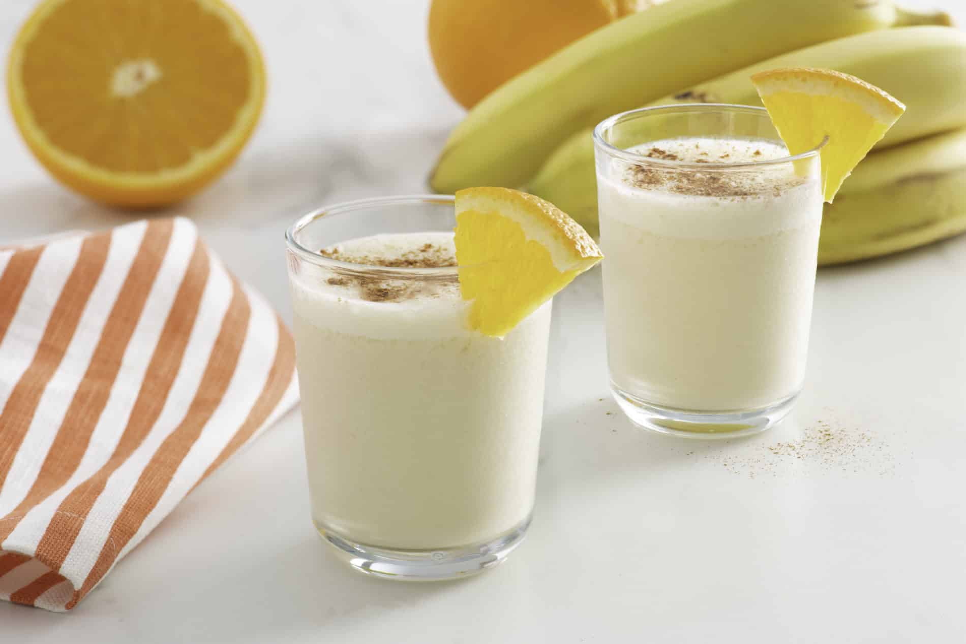 Orange Banana CBD Smoothie By CBD Dishes