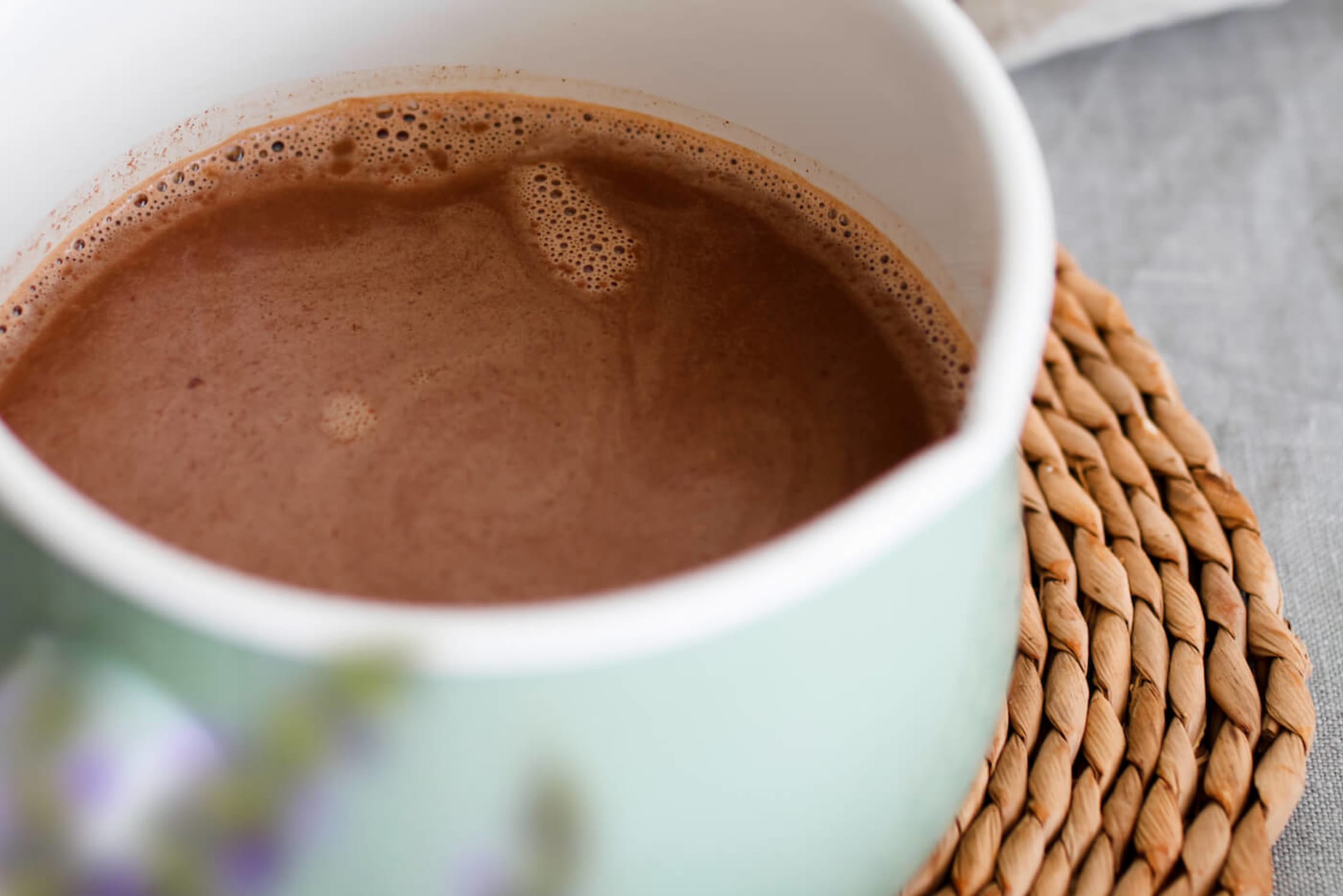 CBD-Infused Lavender Hot Chocolate By Mind Body Green