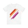 Lesbian Pride Abstract Diagonal Shape T-Shirt