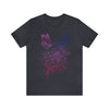 Bisexual Pride Floral Butterfly T-Shirt