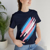 Transgender Pride Abstract Diagonal Shape T-Shirt