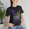Nonbinary Pride Floral Butterfly T-Shirt