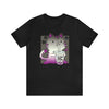 Asexual Pride Kawaii Bubble Cat T-Shirt
