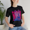 Bisexual Pride Kawaii Bubble Cat T-Shirt