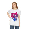 Bisexual Pride Floral Ribcage T-Shirt