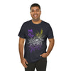 Nonbinary Pride Floral Butterfly T-Shirt