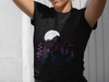 Bisexual Pride Mountain Moon Landscape T-Shirt