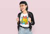 Pansexual Pride Kawaii Bubble Cat T-Shirt