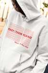 Nonbinary Pronouns "They Them Please" Unisex Hoodie