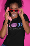 Bisexual "Not a Phase" Moon Phases T-Shirt