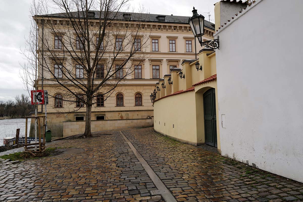 the cobbled streets of Prague