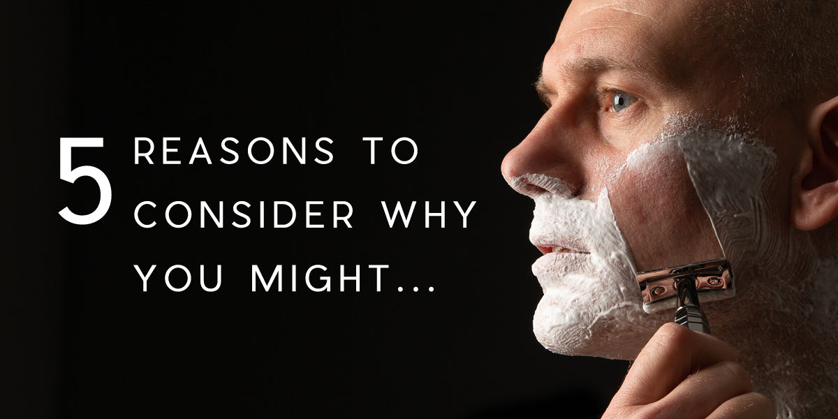 why I should consider using a safety razor