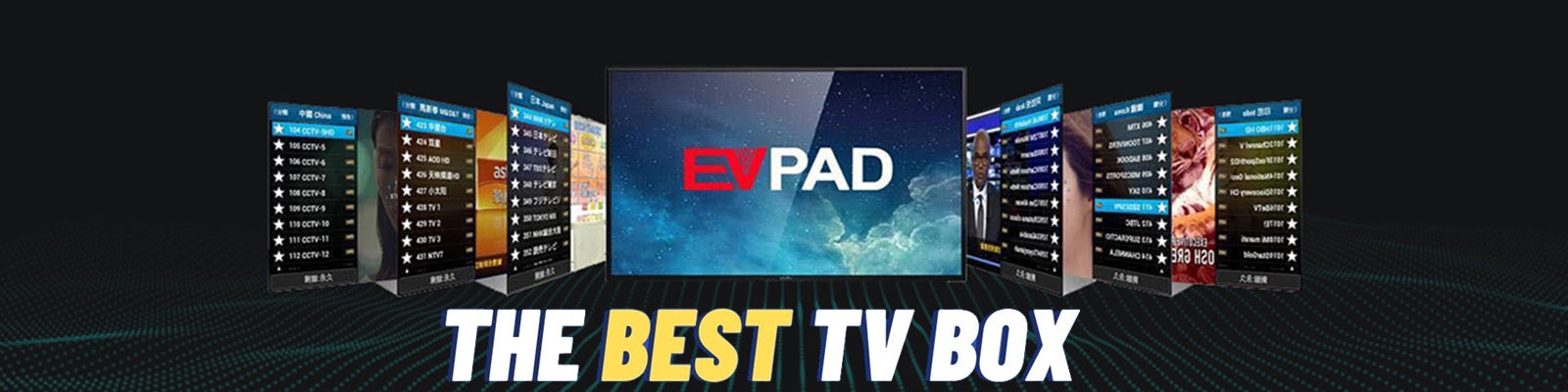 EVPAD THE BEST TV BOX