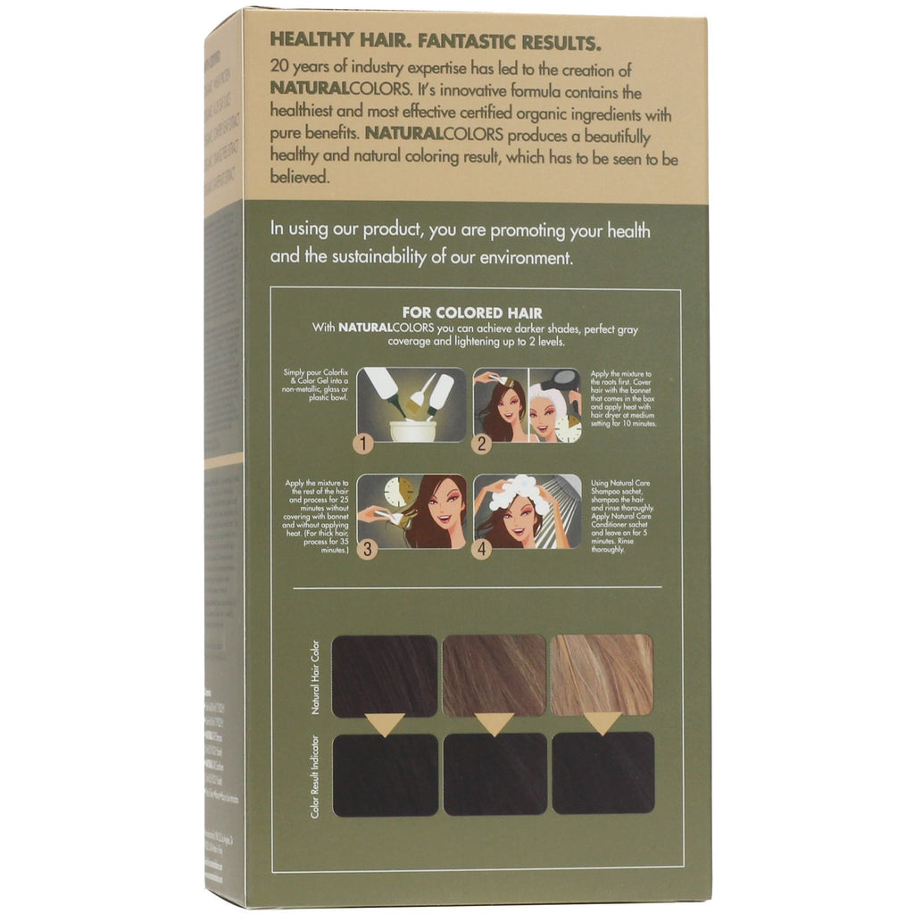 3n Natural Dark Brown Hair Dye With Organic Ingredients 120 Ml 4 Fl Oz