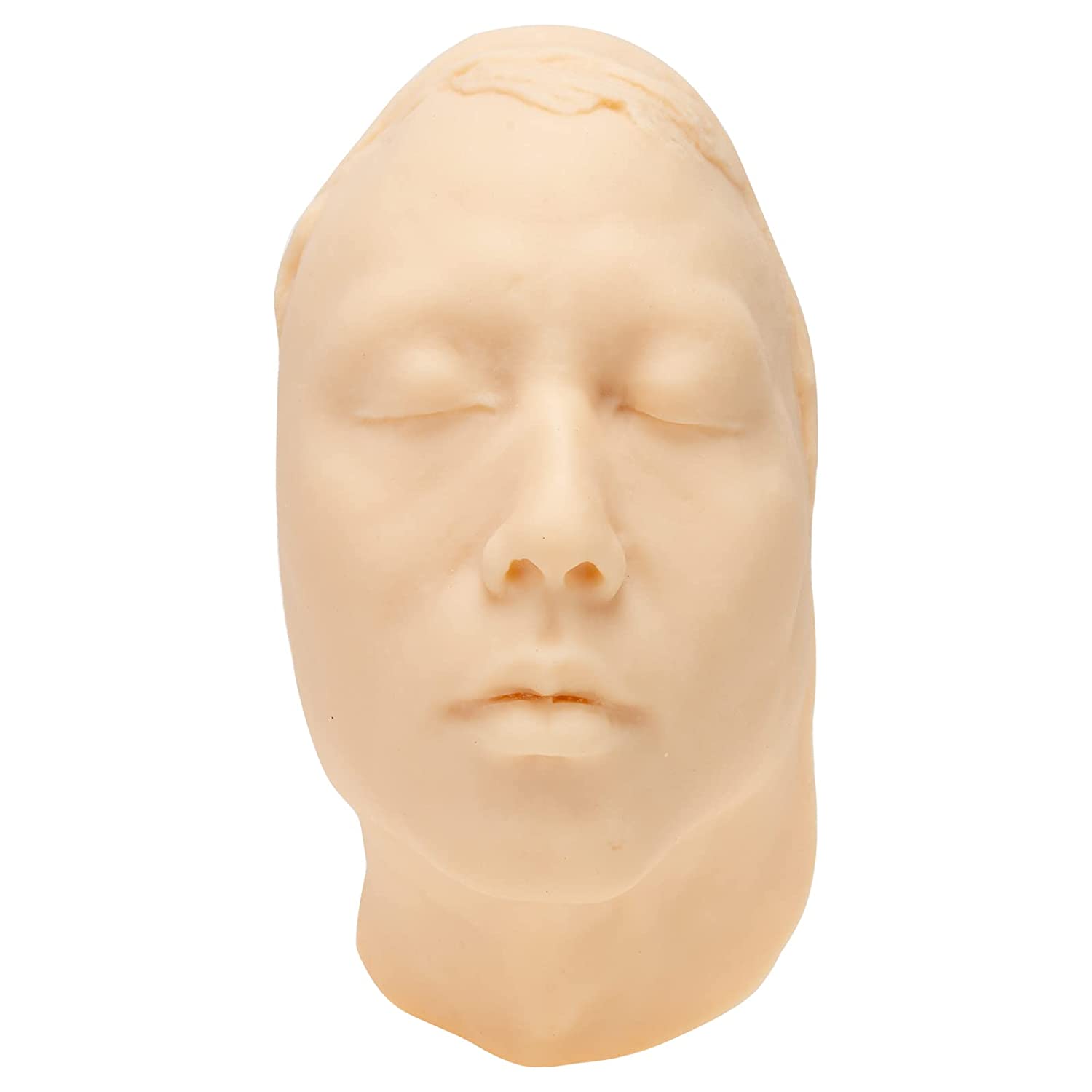 RONTEN Injection Training Silicone Human Face Model Life-Size Face