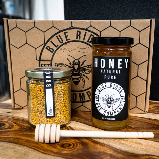 Unique Glass Jar - Cute Bees - Honey Jar from Apollo Box