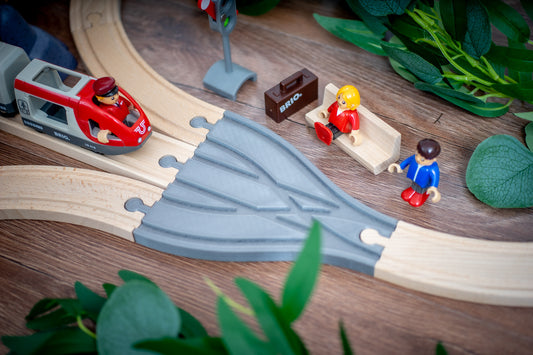 ikea wooden train tracks compatible with brio