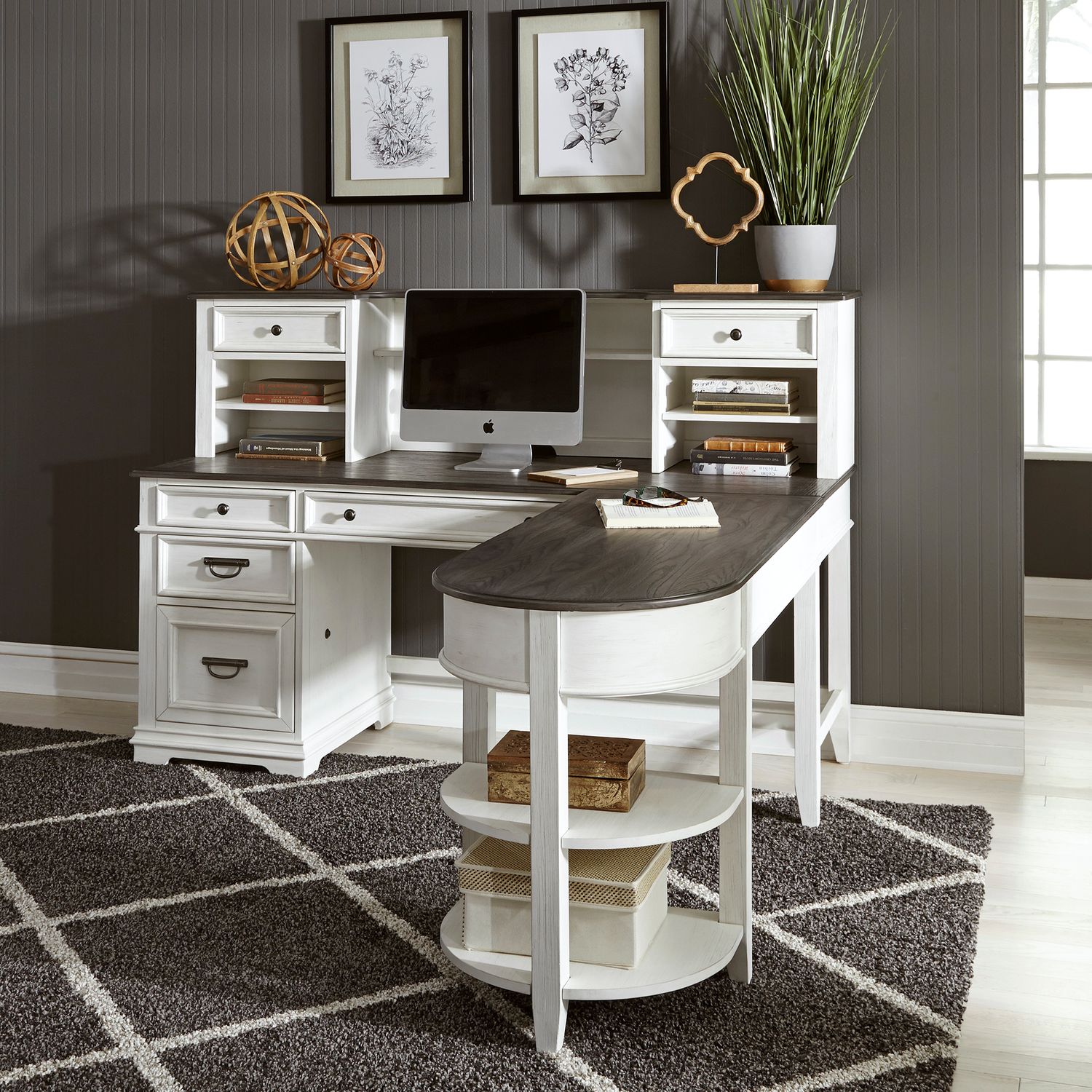 Allyson Park L-Shape Desk