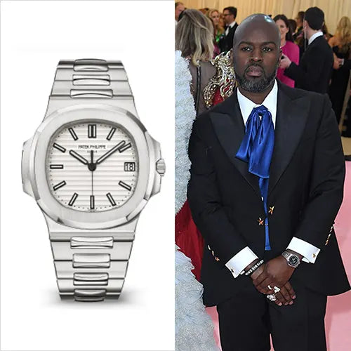 Corey Gamble wearing Patek Phillipe watch