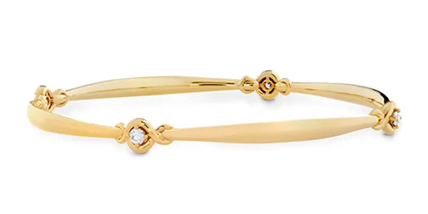 Hearts on fire diamond bangle