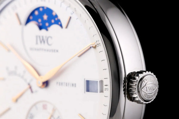 IWC portfino subdial of watch