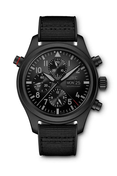 IWC Pilot’s Watch Double Chronograph Top Gun Ceratanium watch
