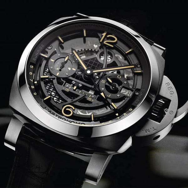 Inside of Panerai watch