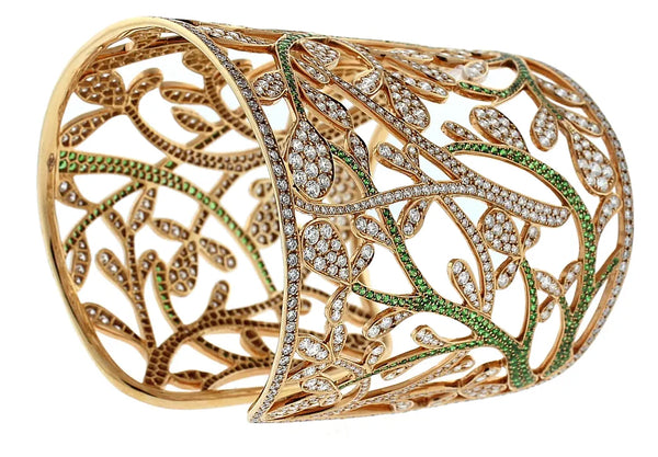 Robert Procop diamond and gold bracelet