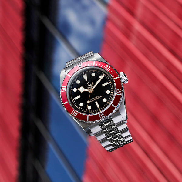 Tudor black bay burgundy bezel