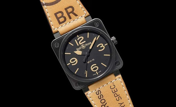 Bell and Ross brown watch