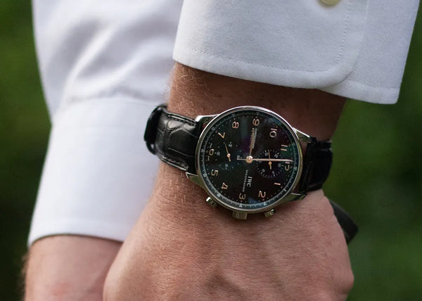 IWC mens chronograph watch