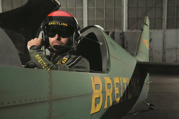 Brietling airplane guy with watch