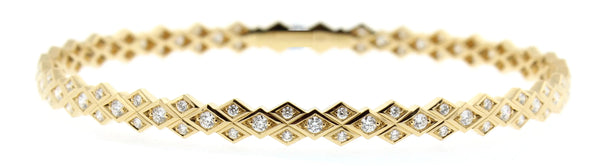 Penny Preville diamond crossover bangle