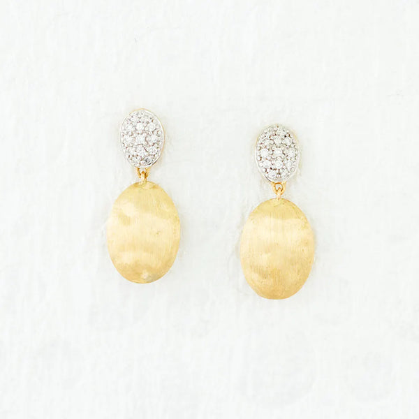 Marco Bicego gold dangle earrings