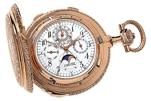 Rose gold grande pocketwatch